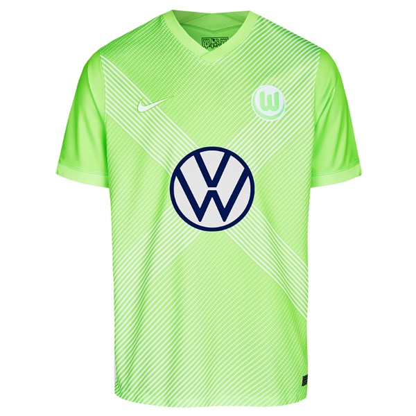 Thailandia Maglia Wolfsburg Prima 20/21 Verde